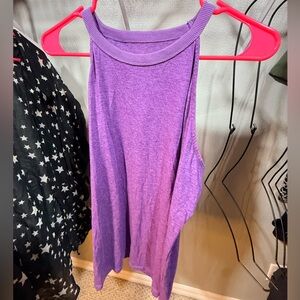Chic Lavender Sleeveless Tank Top